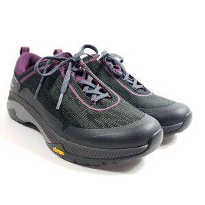 Dansko Womens Size 8.5 Waterproof Athletic Shoes Black & Purple Fabric
